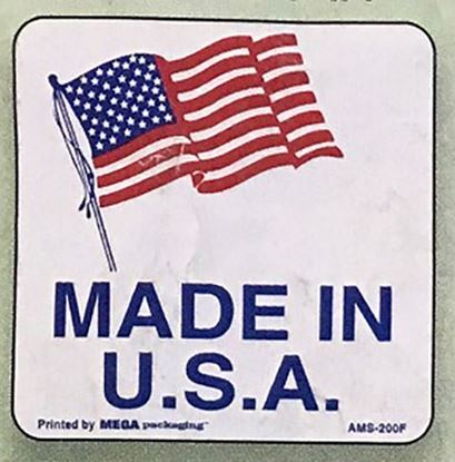Picture of Made in the USA Label - Flag