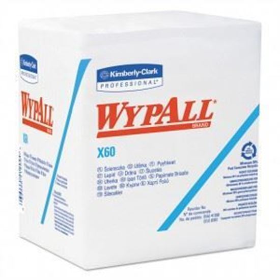 Picture of X60 White Wypall Cloths