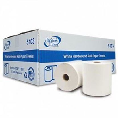Picture of Janitors Finest&reg; Hardwound Paper Roll Towels #5103