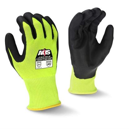 Picture of Radians RWG564 AXIS™ Cut Protection Level A4 High Visibility Work Glove